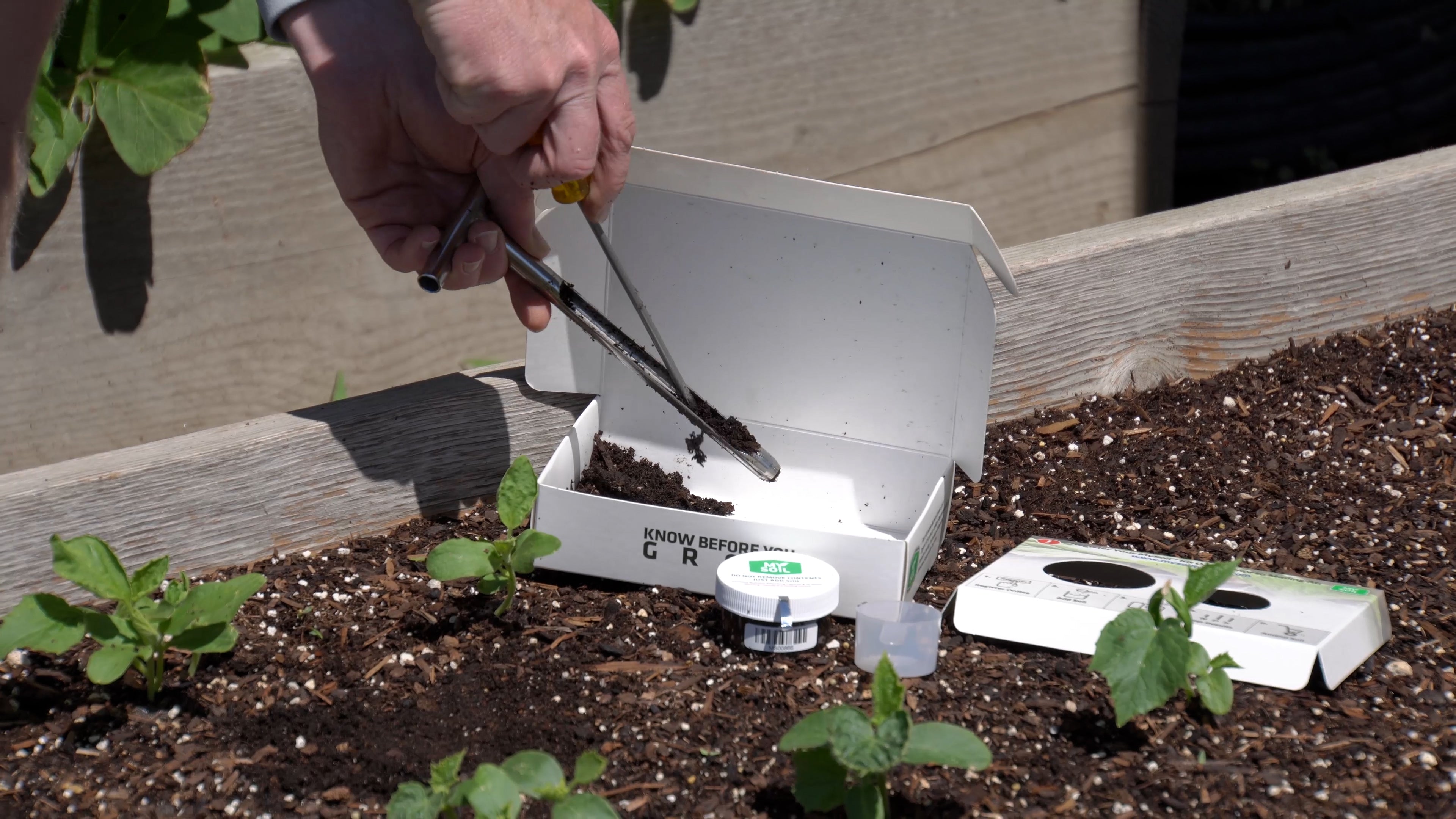 Adding s sub-sample to the MySoil box