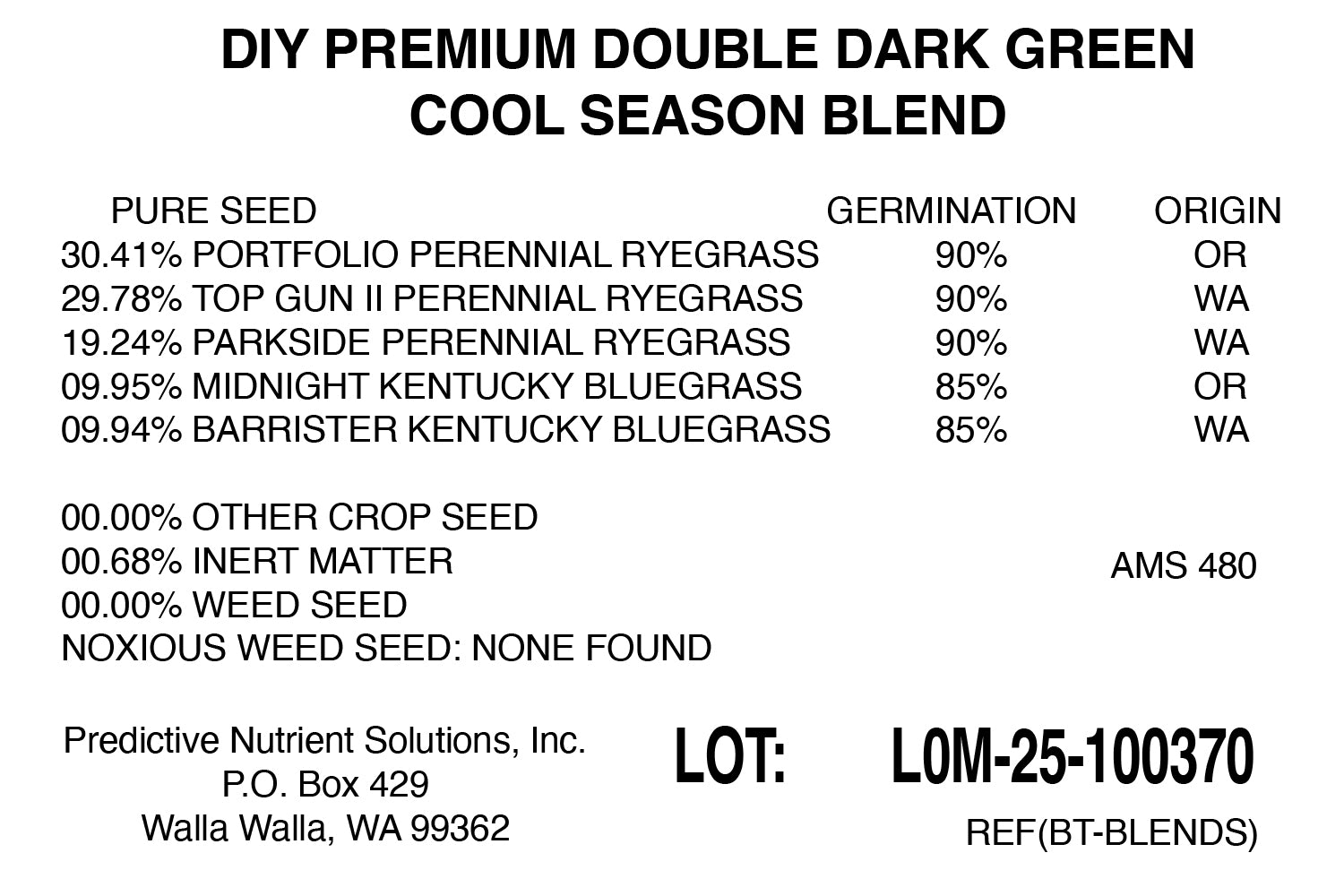 DIY Premium Double Dark Green (KB/PR)