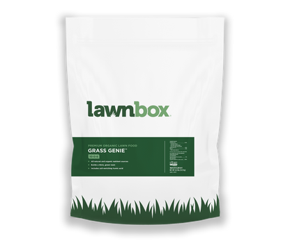LAWNBOX® GRASS GENIE® 10-0-6 ORGANIC LAWN FERTILIZER