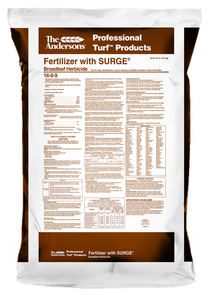 SURGE® WEED & FEED 16-0-9