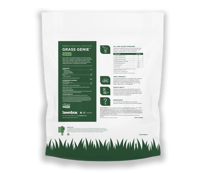 LAWNBOX® GRASS GENIE® 10-0-6 ORGANIC LAWN FERTILIZER