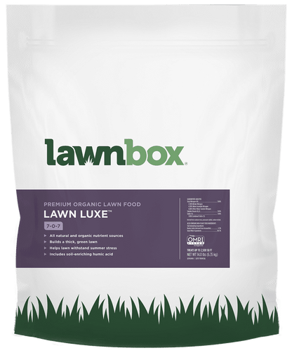 LAWNBOX® LAWN LUXE® 7-0-7 ORGANIC LAWN FERTILIZER