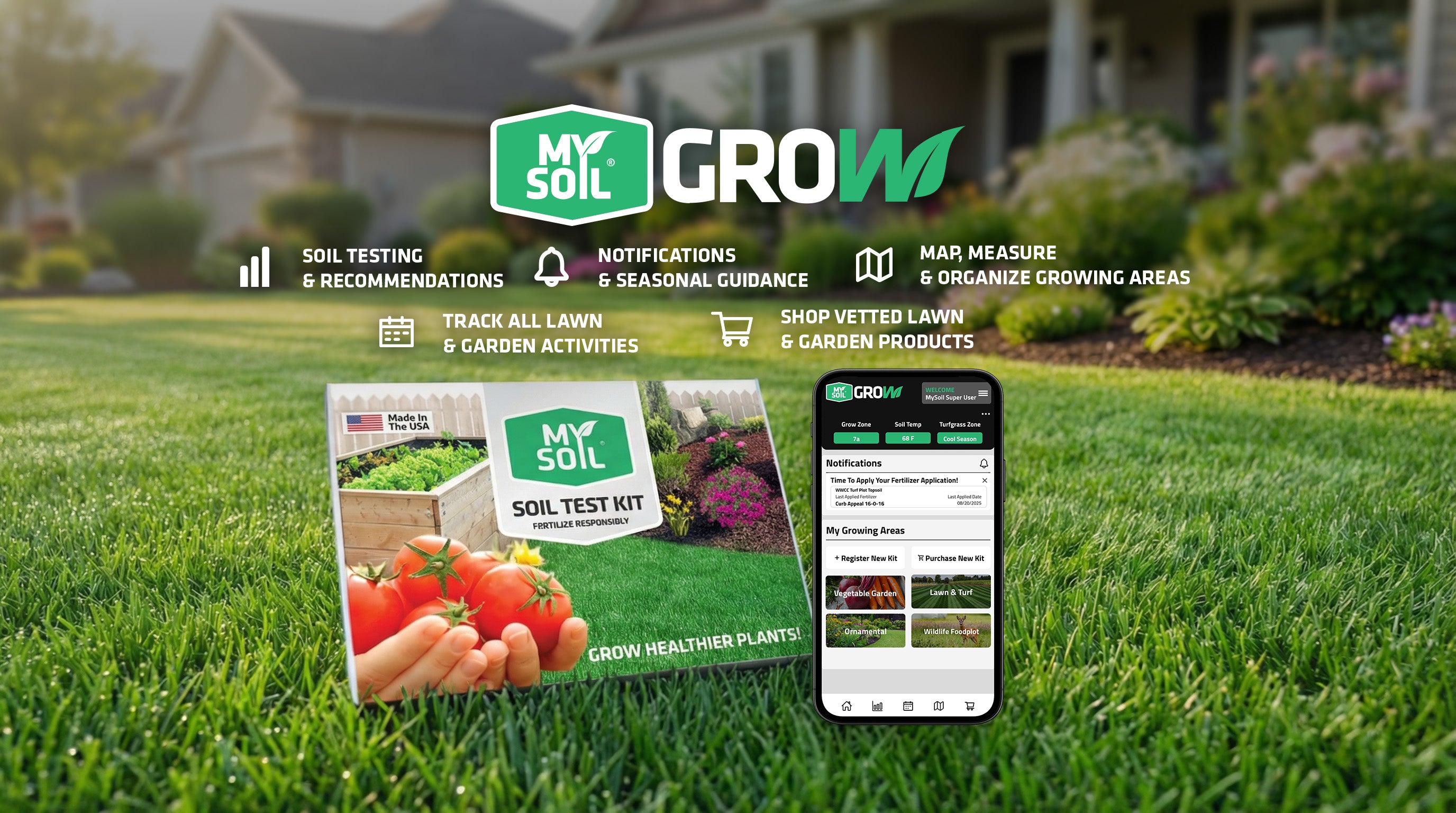 Load video: MySoil Grow. Growing Perfected. More than just a soil test. Learn about the MySoil platform, test, and app.