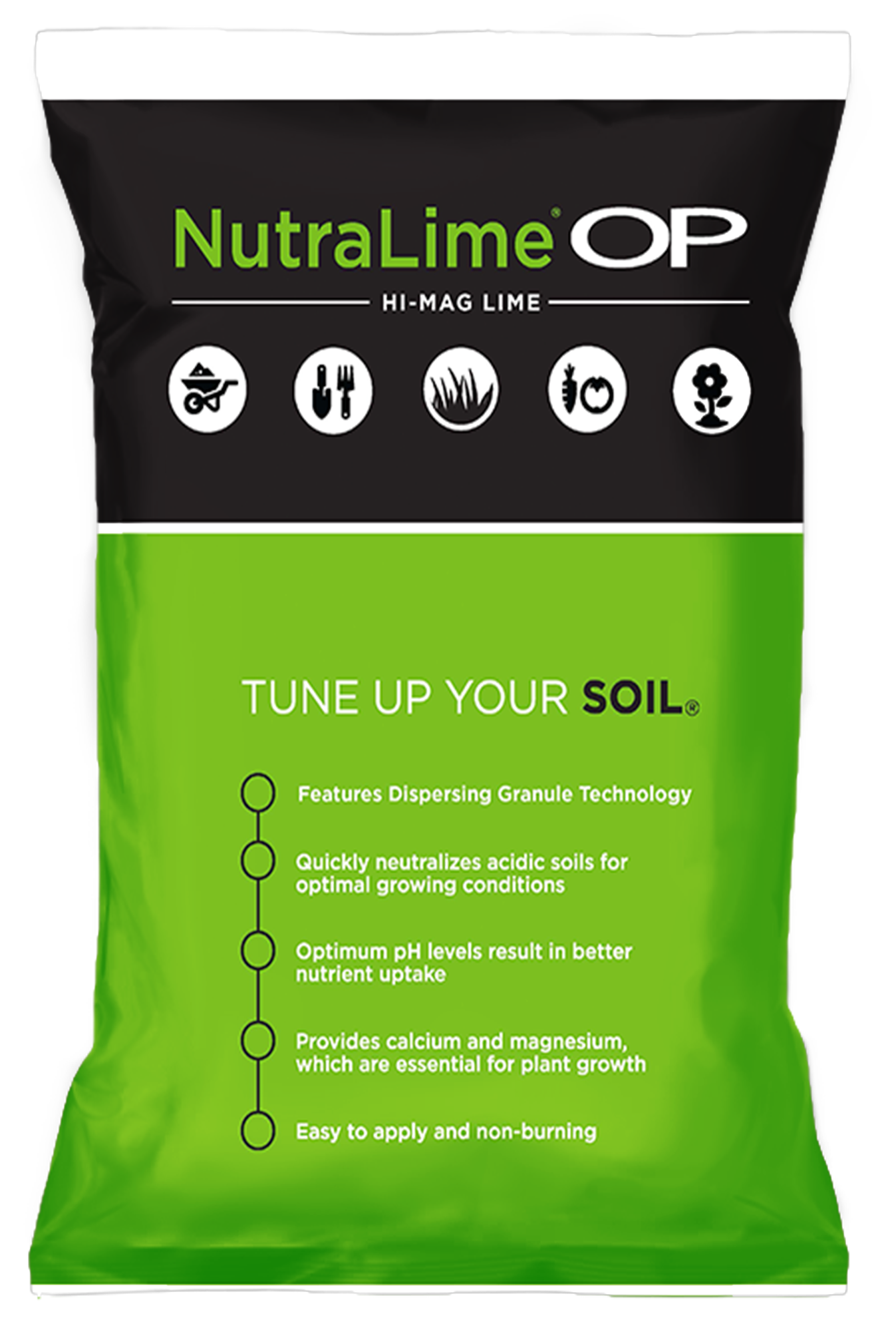 NUTRALIME OP® HI-MAG LIME (organic soil amendment)