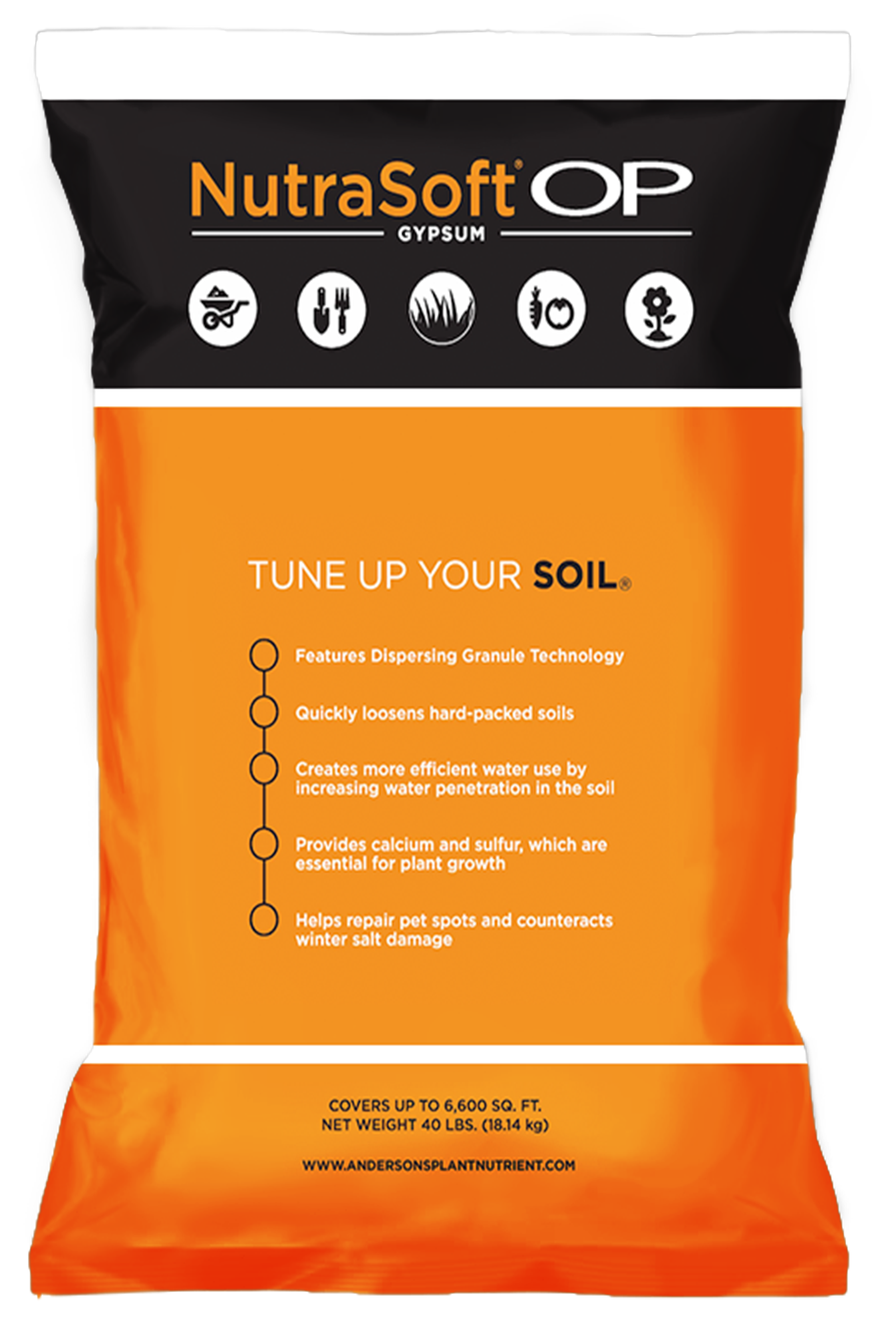 NUTRASOFT OP® GYPSUM (organic soil ammendment)