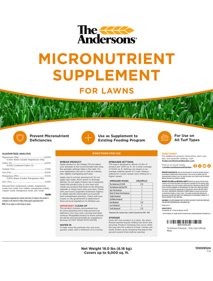MICRONUTRIENT SUPPLEMENT